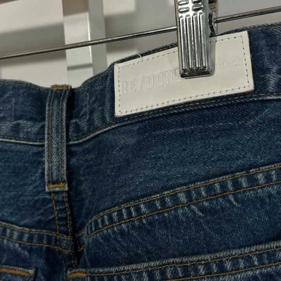 RE/DONE made in USA Originals Women’s Jeans Size 24 High Rise Straight - Picture 7 of 7